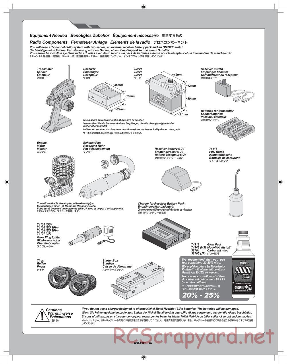 Hot Bodies - D812 - Manual - Page 4