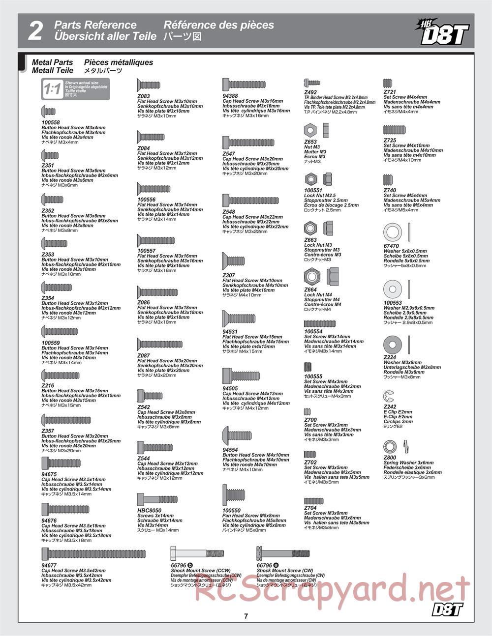 Hot Bodies - D8T - Manual - Page 7