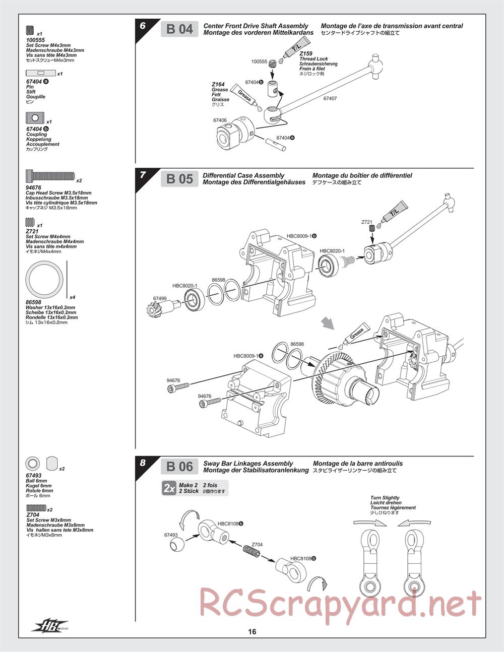 Hot Bodies - D8T - Manual - Page 16
