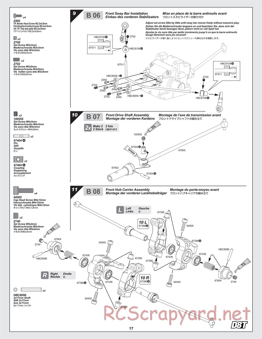 Hot Bodies - D8T - Manual - Page 17
