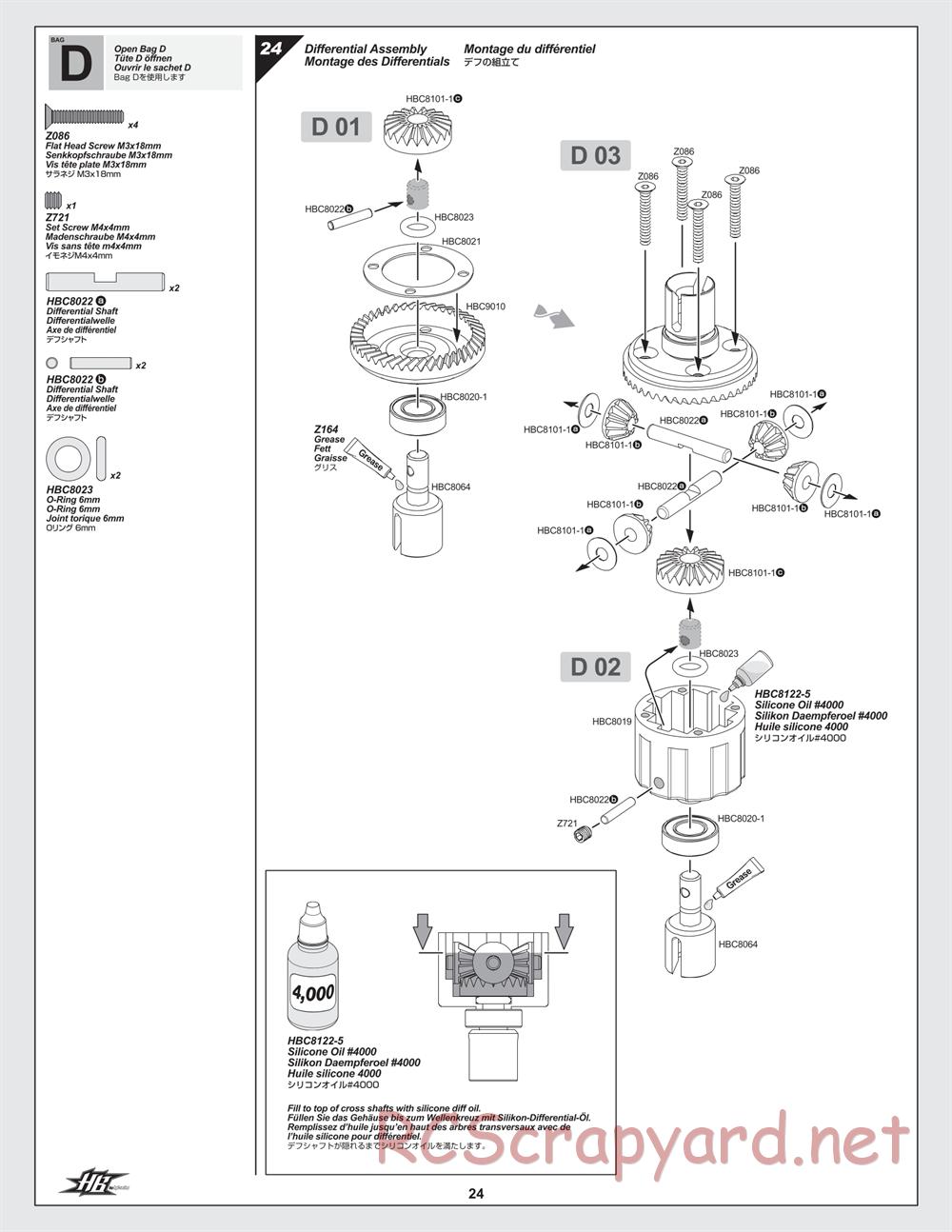 Hot Bodies - D8T - Manual - Page 24