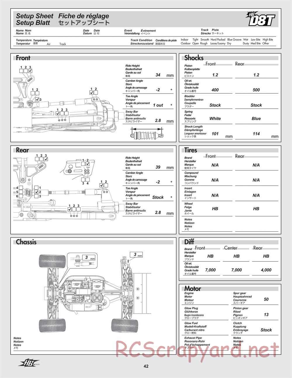 Hot Bodies - D8T - Manual - Page 42