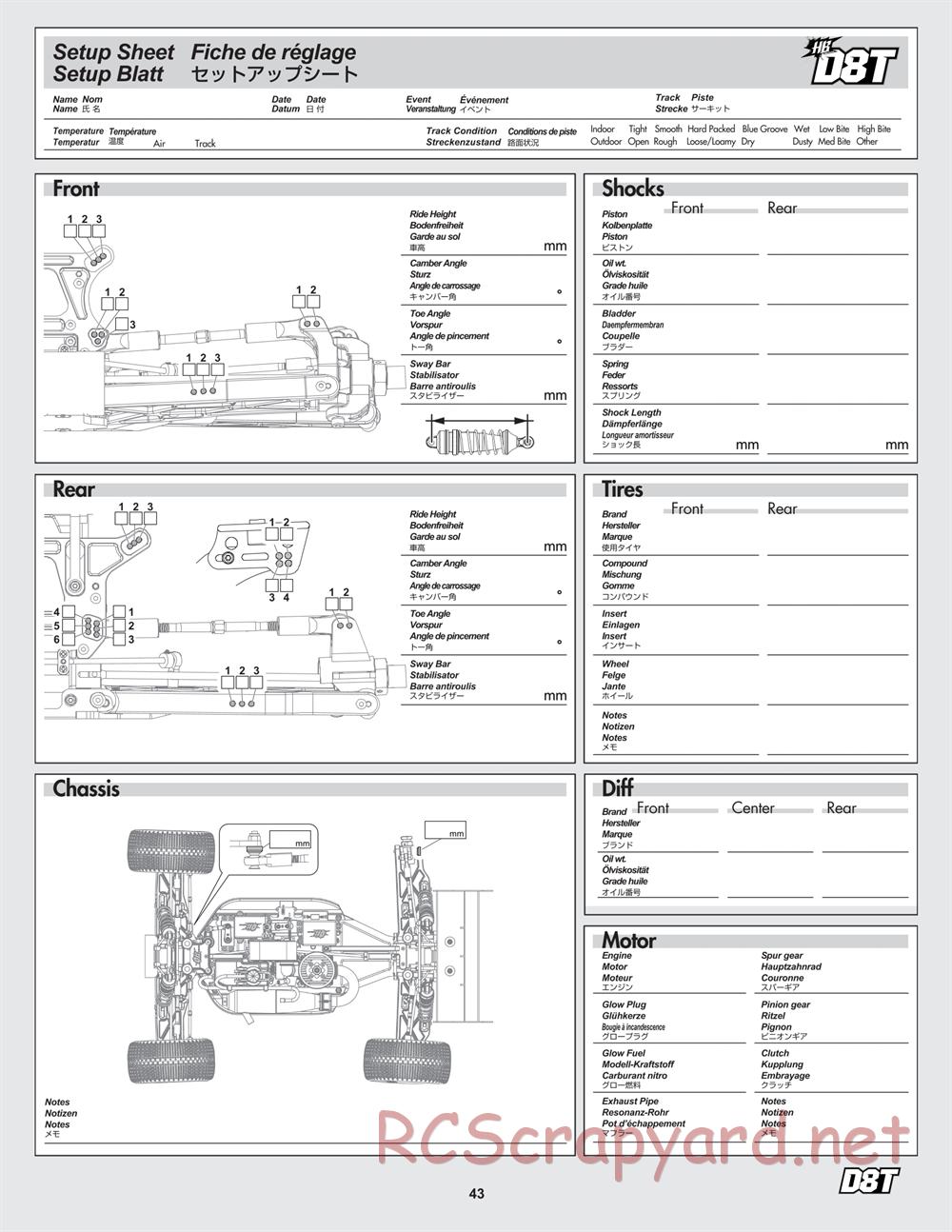 Hot Bodies - D8T - Manual - Page 43