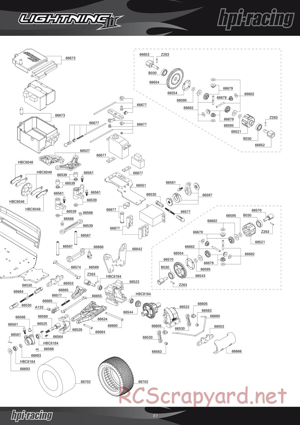 Hot Bodies - Lightning-10 - Exploded View and Parts List - Page 2