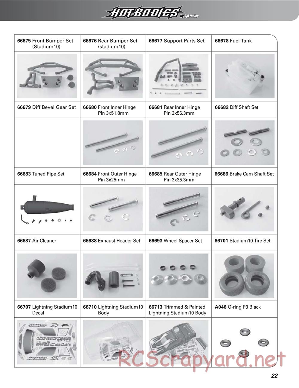 Hot Bodies - Lightning Stadium 10 - Manual - Page 23