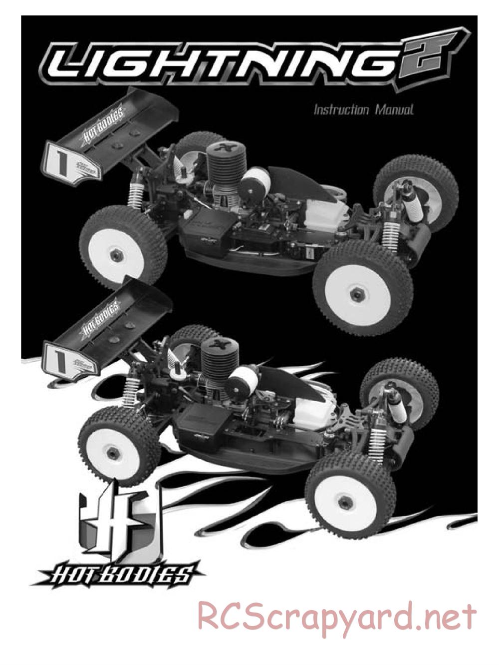 Hot Bodies - Lightning 2 RR / Pro - Manual - Page 1