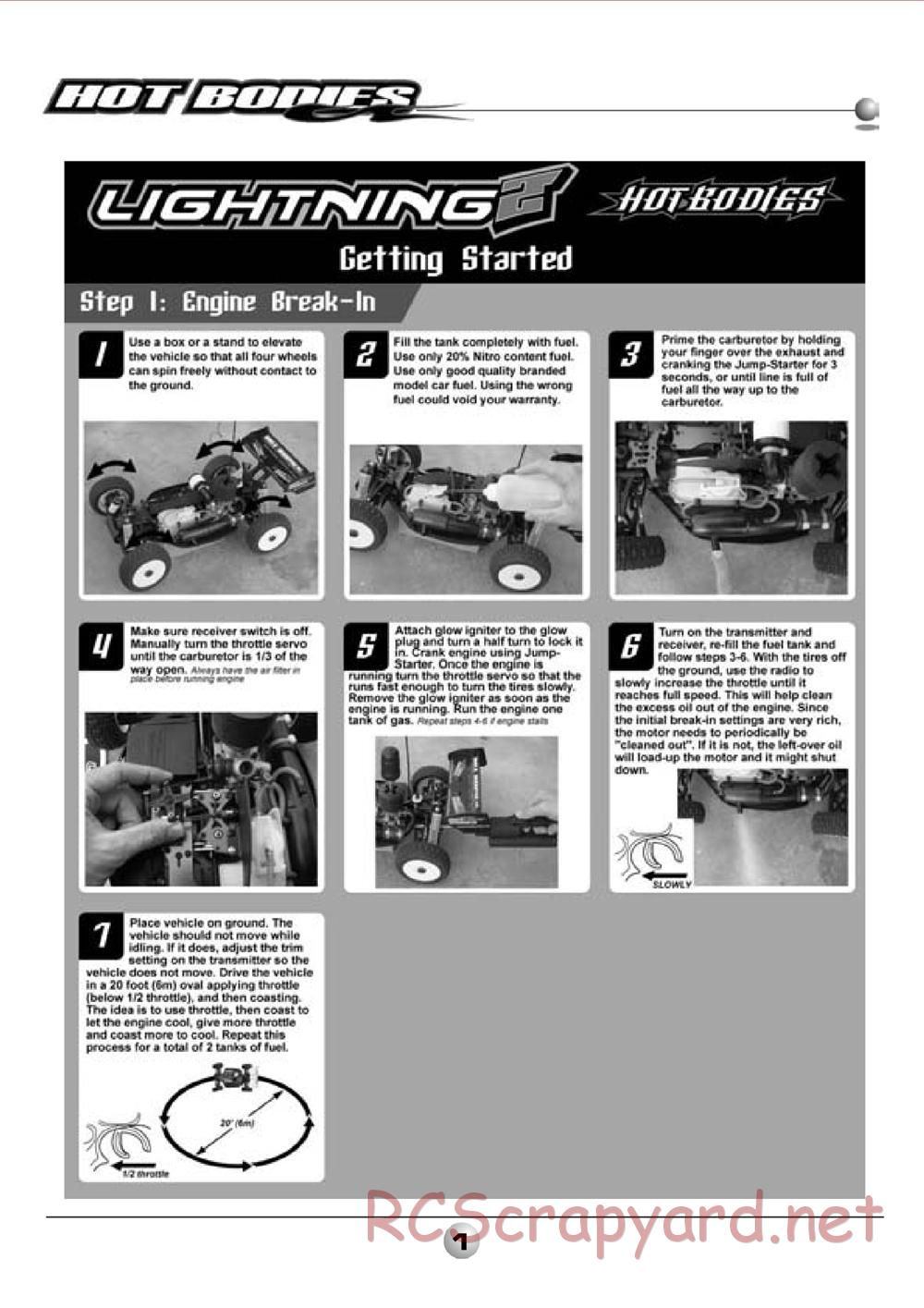Hot Bodies - Lightning 2 RR / Pro - Manual - Page 3