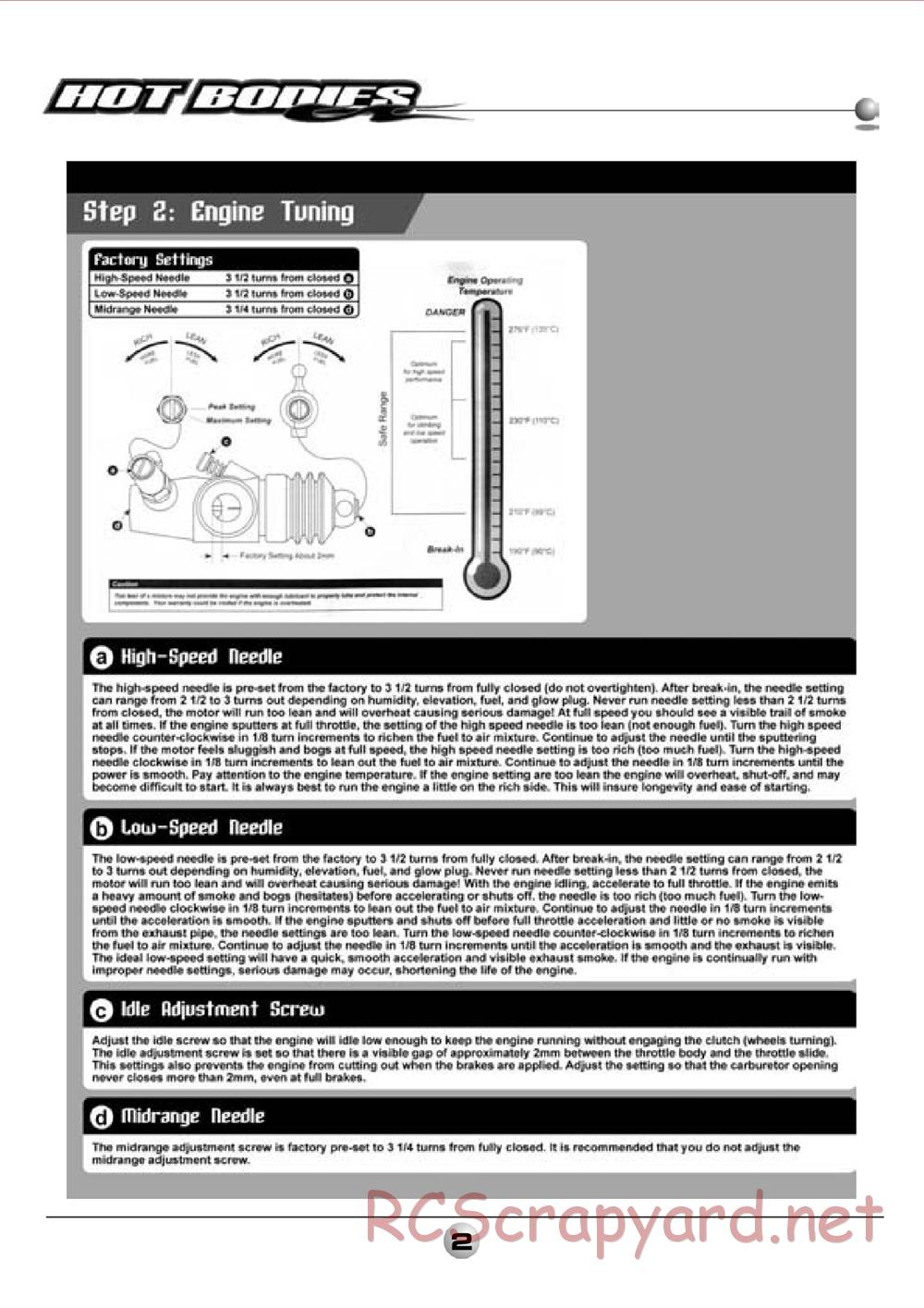 Hot Bodies - Lightning 2 RR / Pro - Manual - Page 4