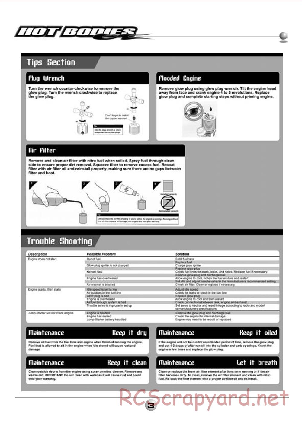 Hot Bodies - Lightning 2 RR / Pro - Manual - Page 5