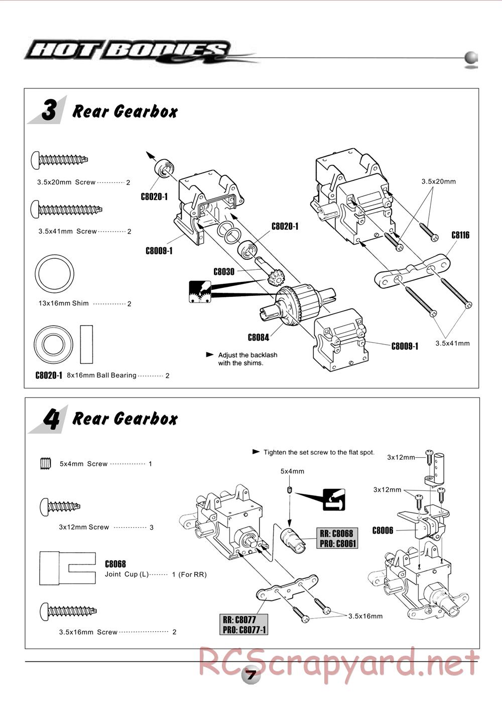 Hot Bodies - Lightning 2 RR / Pro - Manual - Page 9