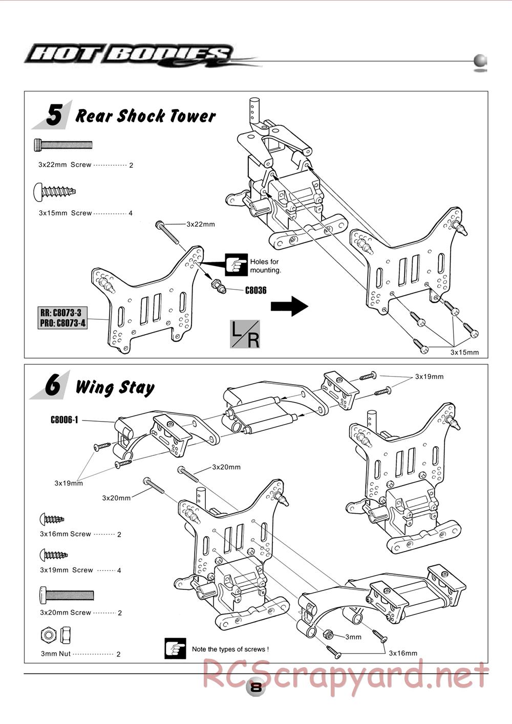 Hot Bodies - Lightning 2 RR / Pro - Manual - Page 10