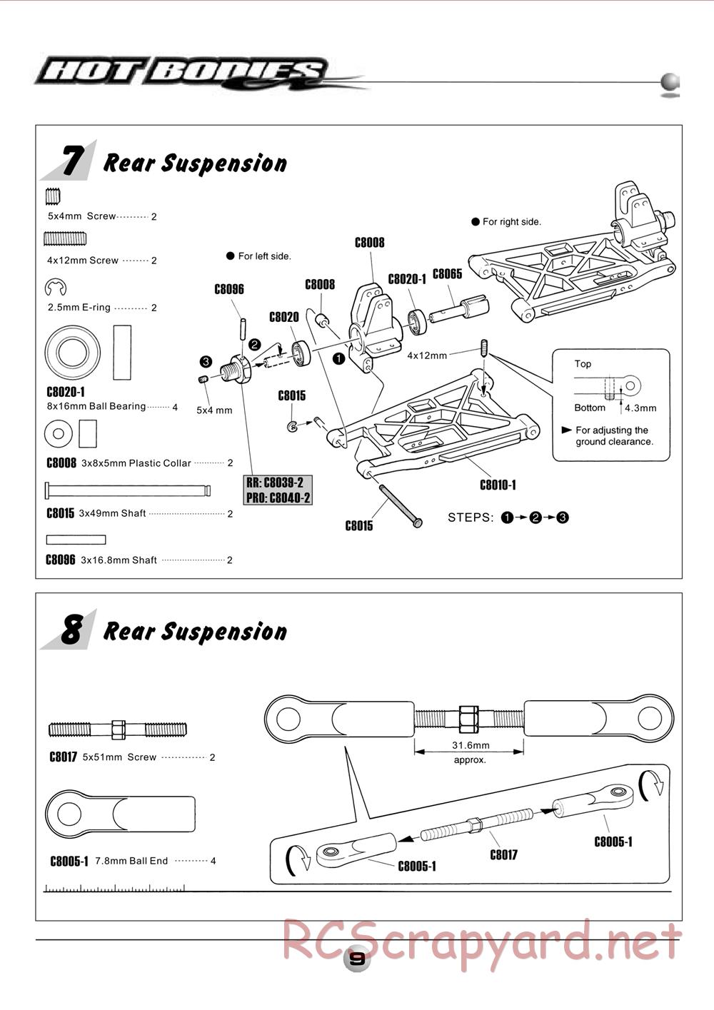 Hot Bodies - Lightning 2 RR / Pro - Manual - Page 11