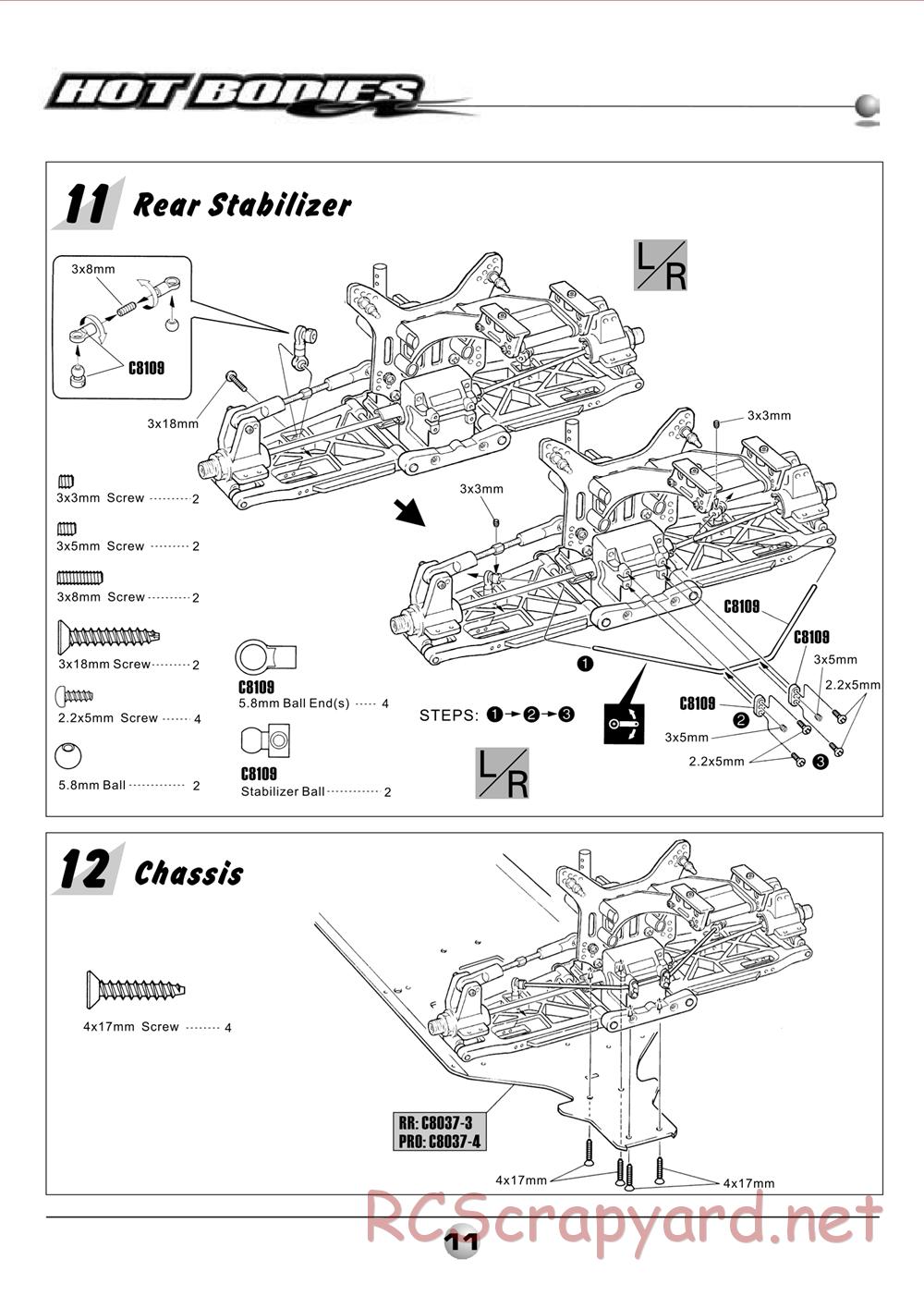 Hot Bodies - Lightning 2 RR / Pro - Manual - Page 13