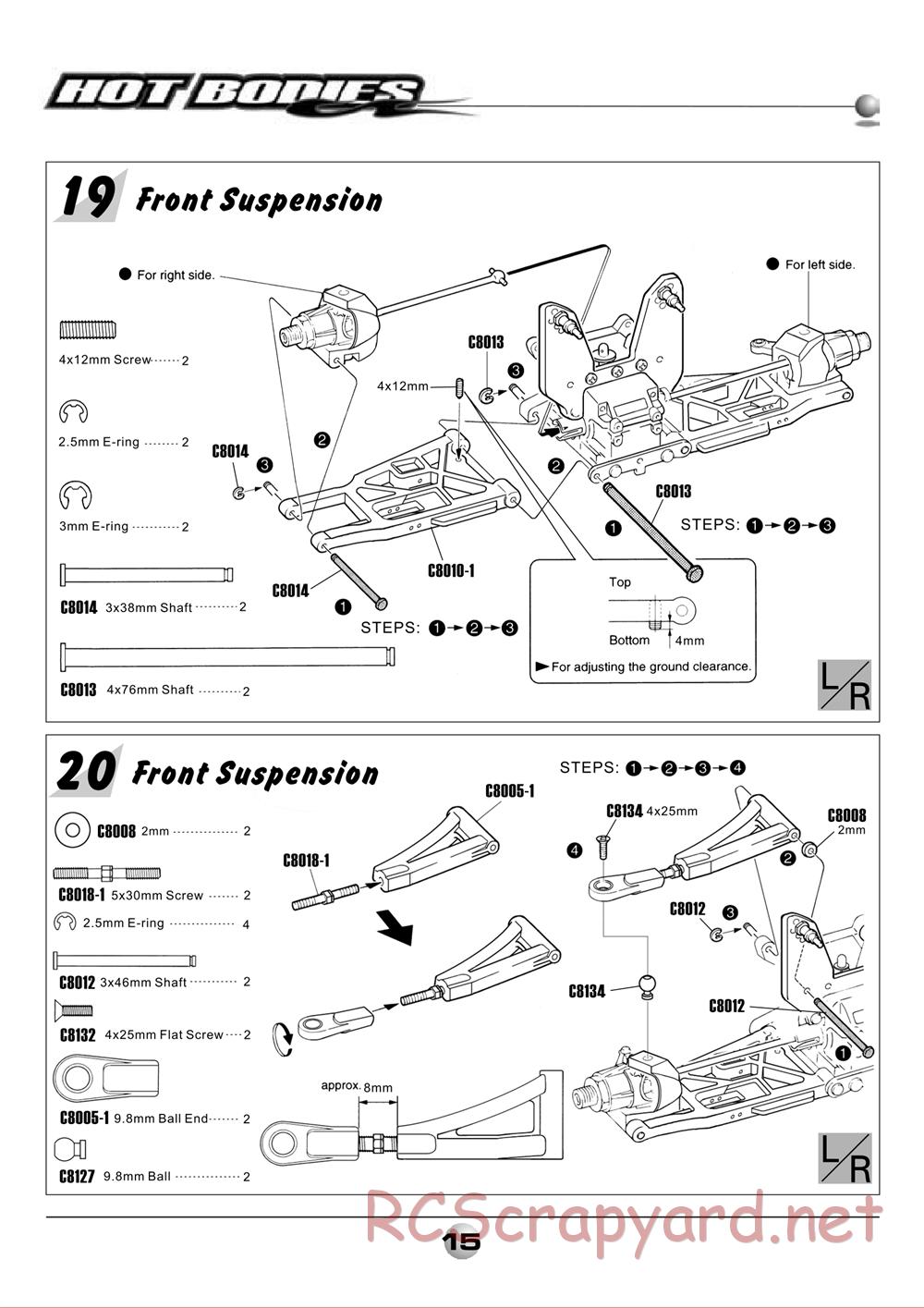 Hot Bodies - Lightning 2 RR / Pro - Manual - Page 17