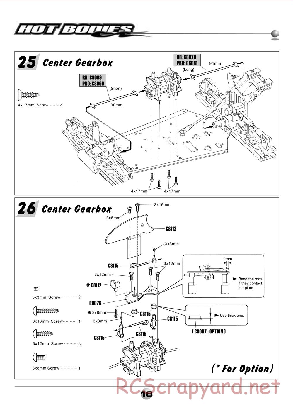 Hot Bodies - Lightning 2 RR / Pro - Manual - Page 20