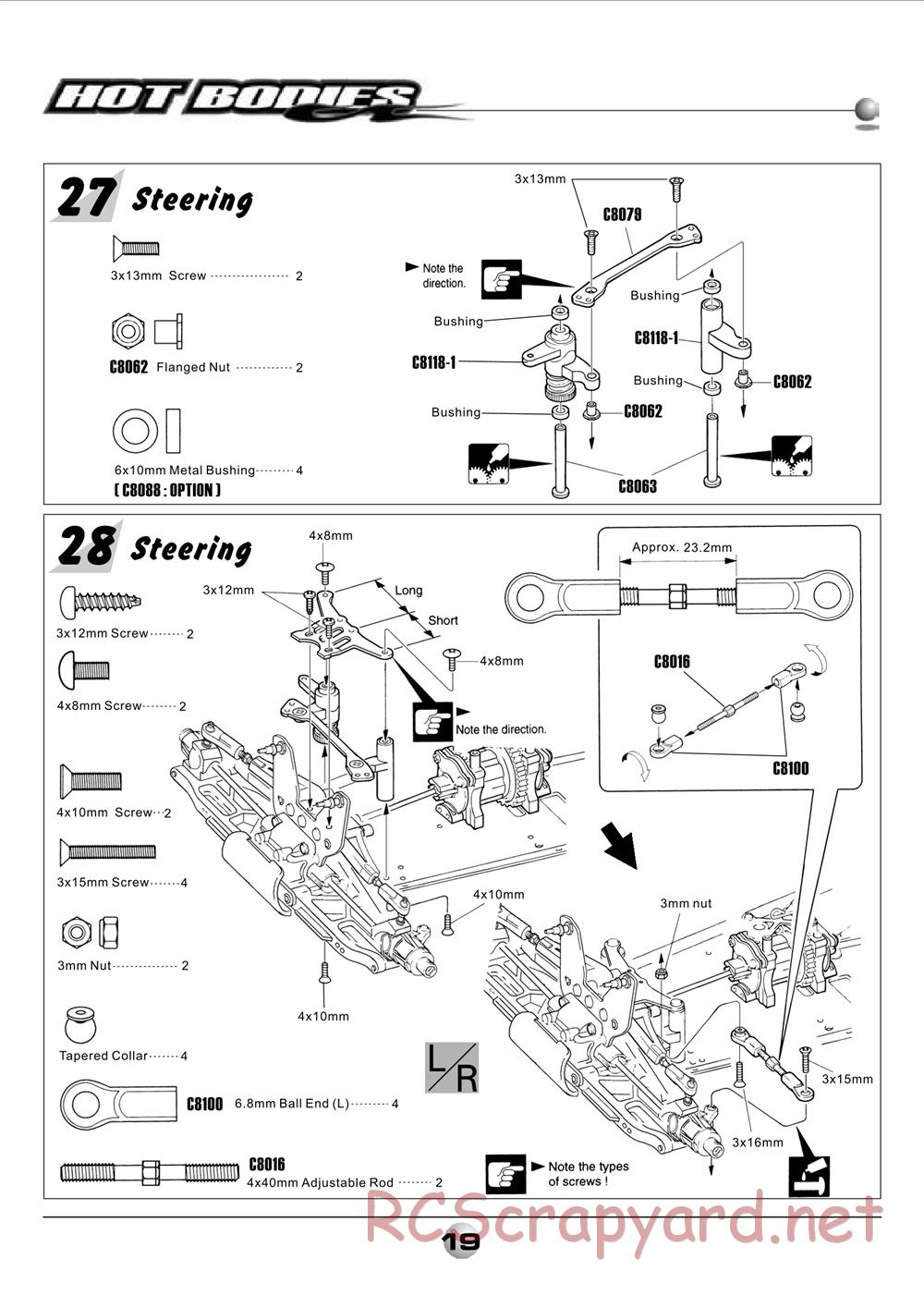 Hot Bodies - Lightning 2 RR / Pro - Manual - Page 21