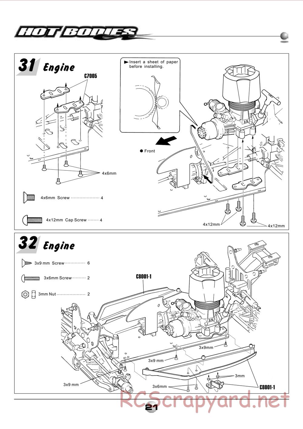 Hot Bodies - Lightning 2 RR / Pro - Manual - Page 23