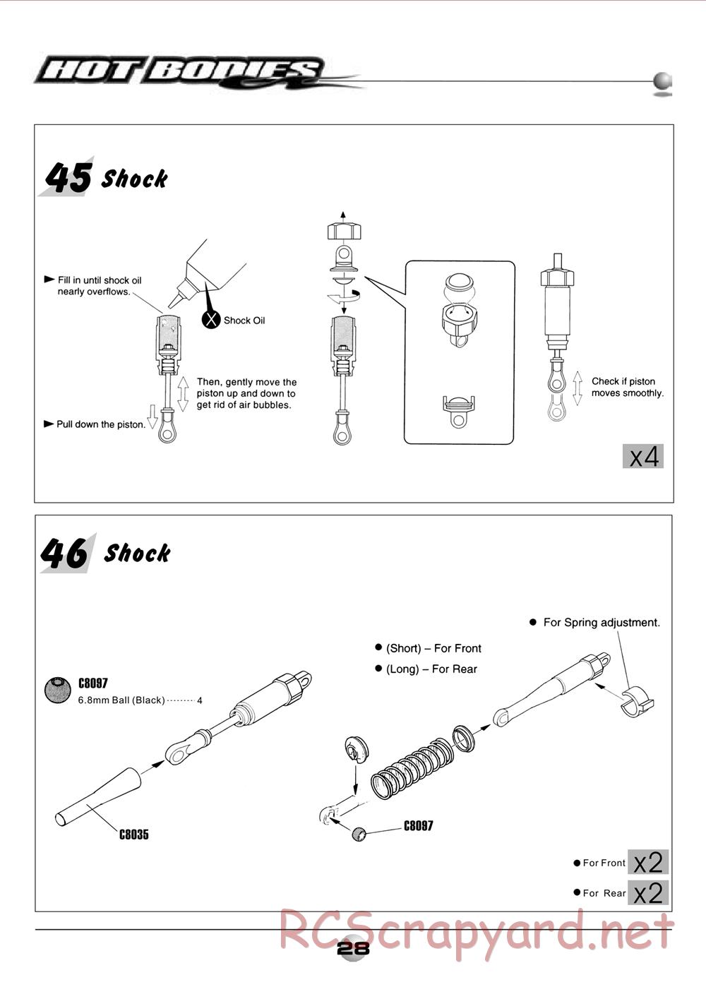 Hot Bodies - Lightning 2 RR / Pro - Manual - Page 30