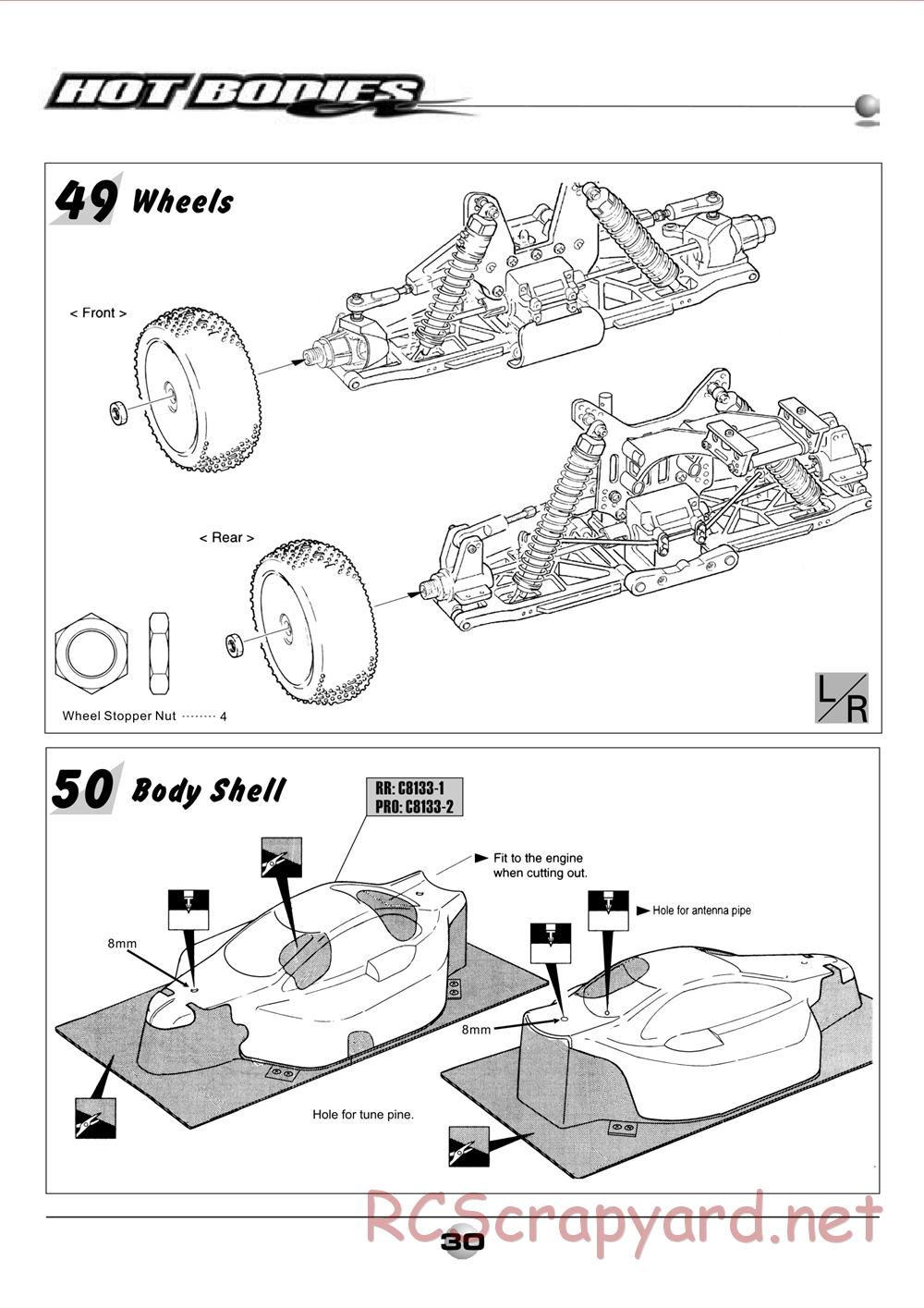 Hot Bodies - Lightning 2 RR / Pro - Manual - Page 32