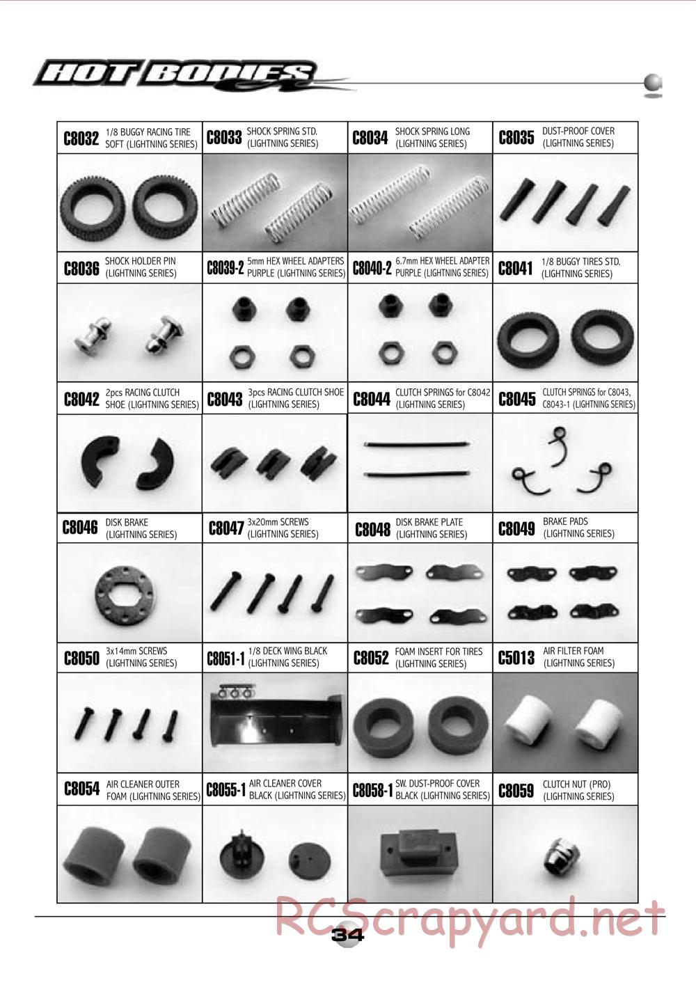 Hot Bodies - Lightning 2 RR / Pro - Manual - Page 36