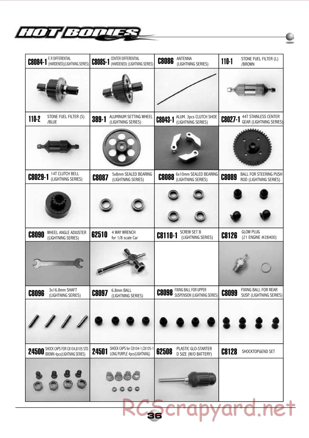 Hot Bodies - Lightning 2 RR / Pro - Manual - Page 38