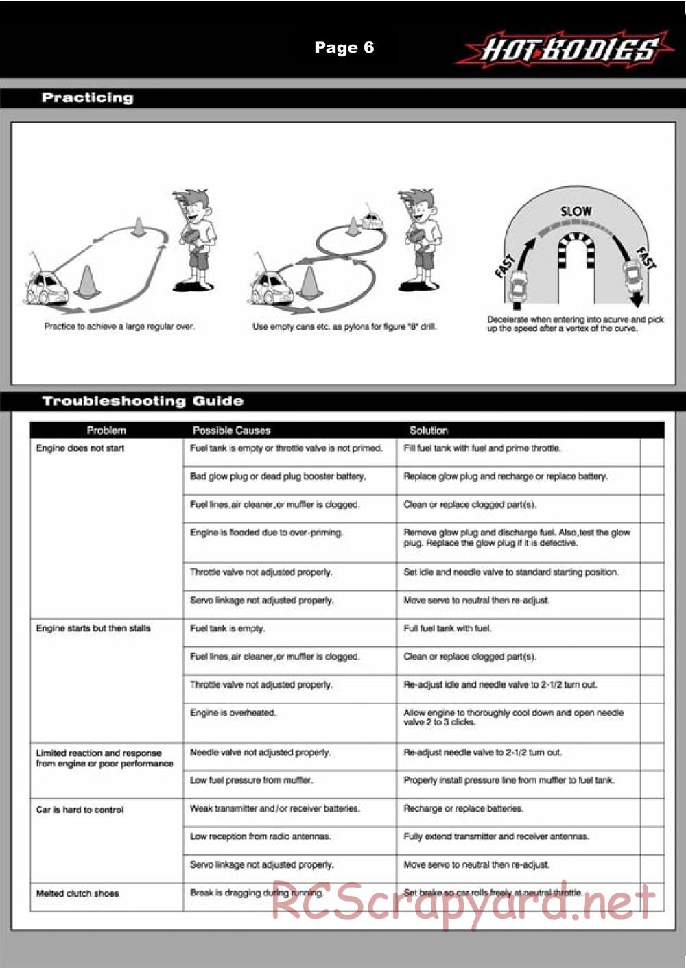 Hot Bodies - Lightning GT - Manual - Page 6
