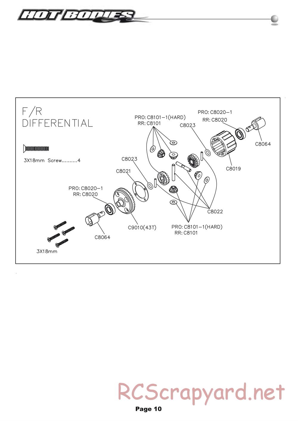 Hot Bodies - Lightning GT - Manual - Page 10