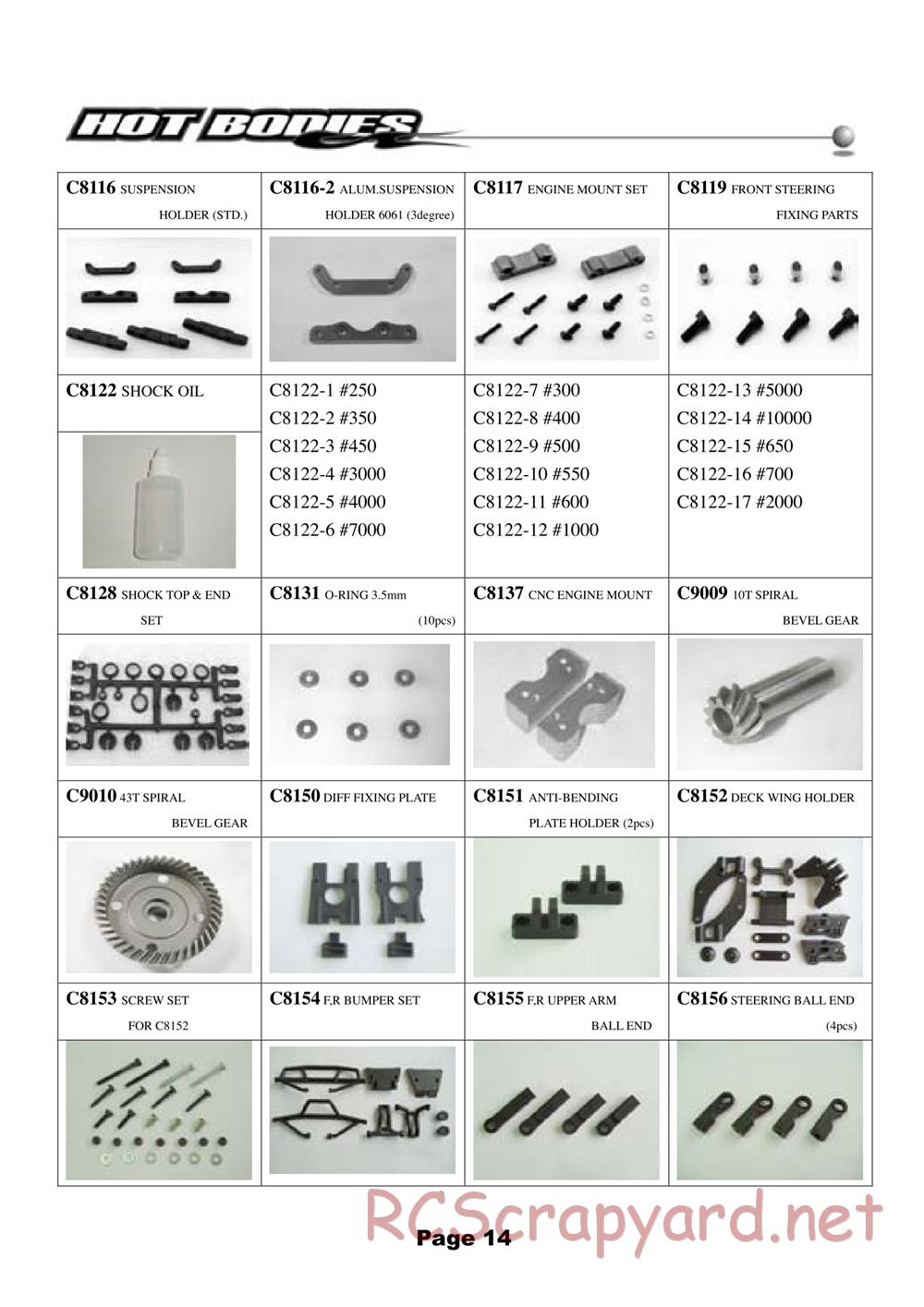 Hot Bodies - Lightning GT - Manual - Page 14
