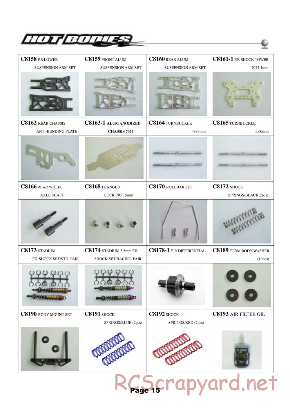 Hot Bodies - Lightning GT - Manual - Page 15