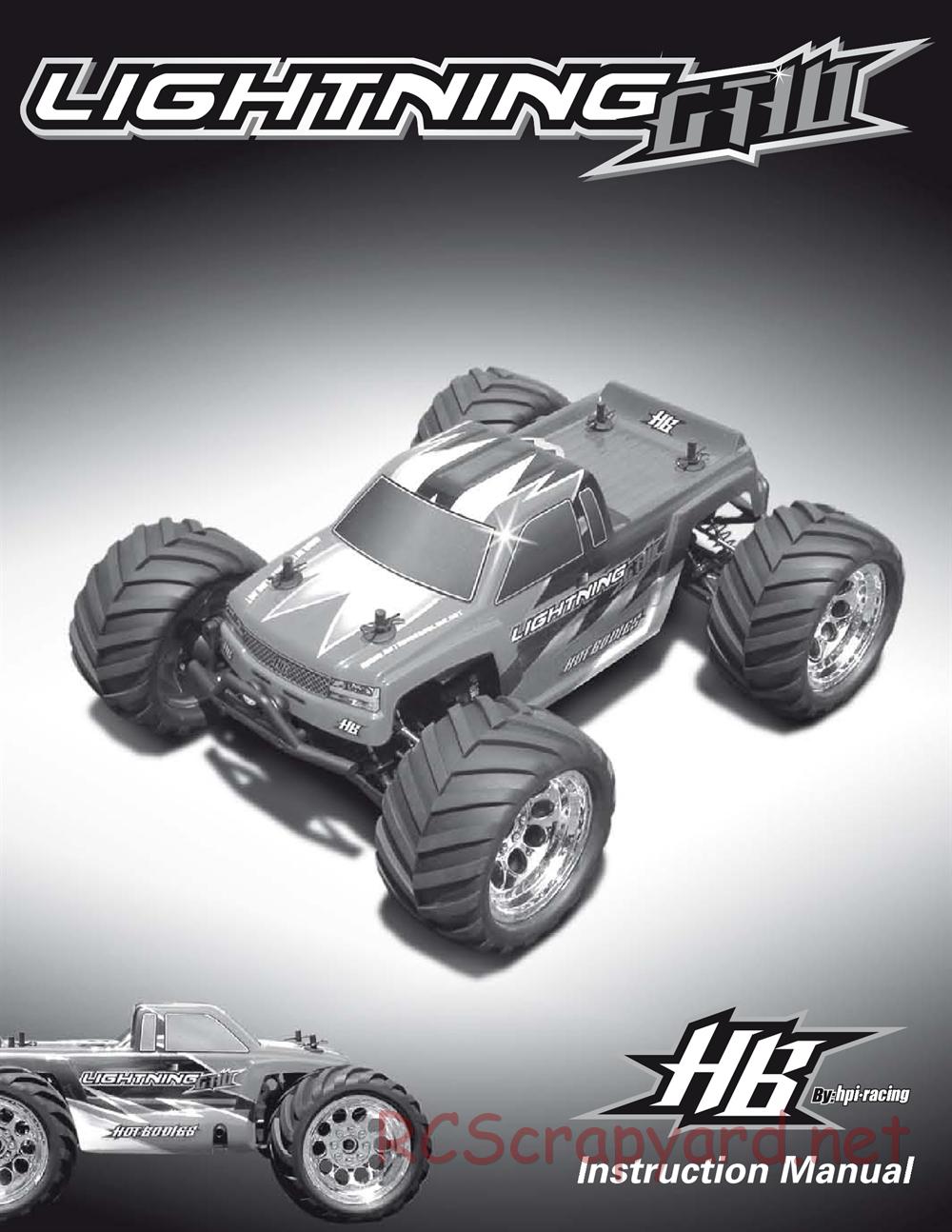 Hot Bodies - Lightning GT10 - Manual - Page 1