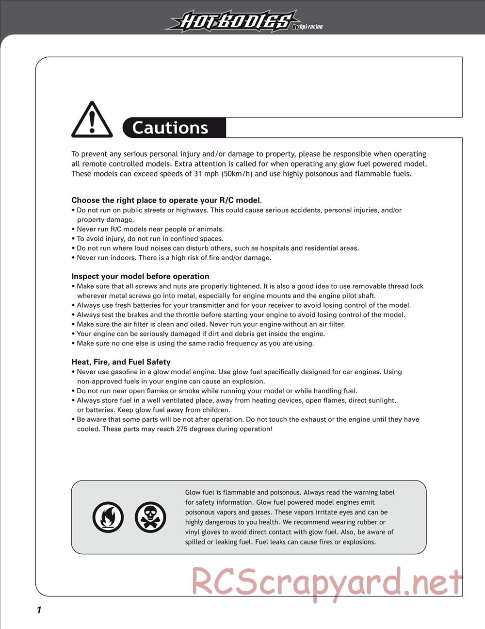 Hot Bodies - Lightning GT10 - Manual - Page 2