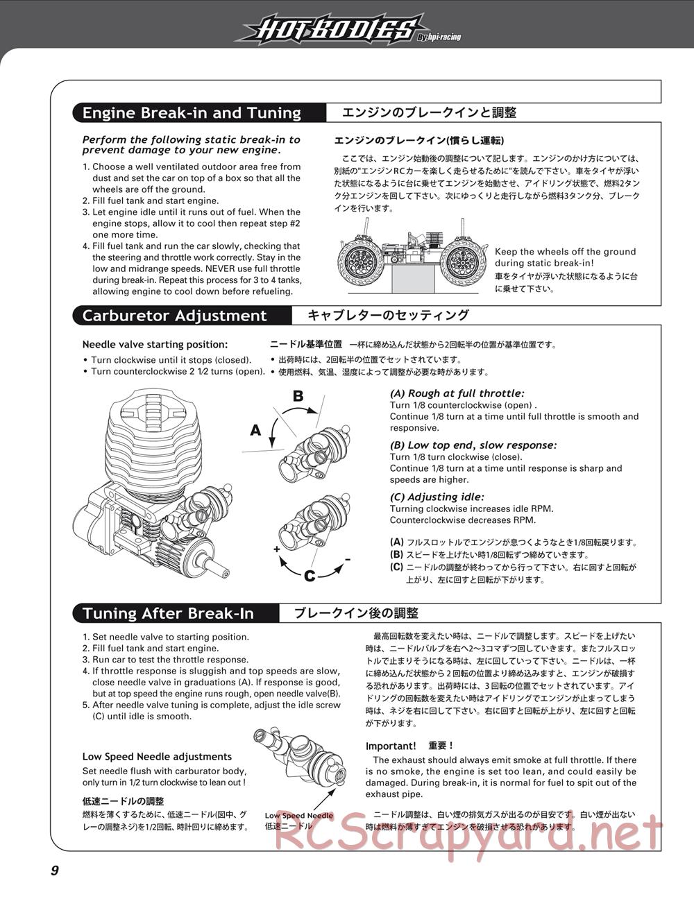 Hot Bodies - Lightning GT10 - Manual - Page 10