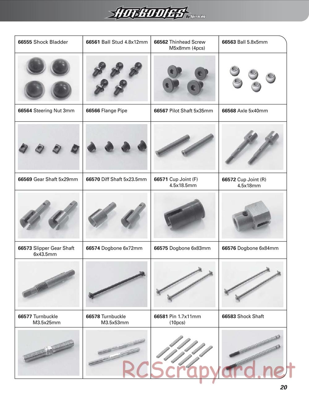 Hot Bodies - Lightning GT10 - Manual - Page 21