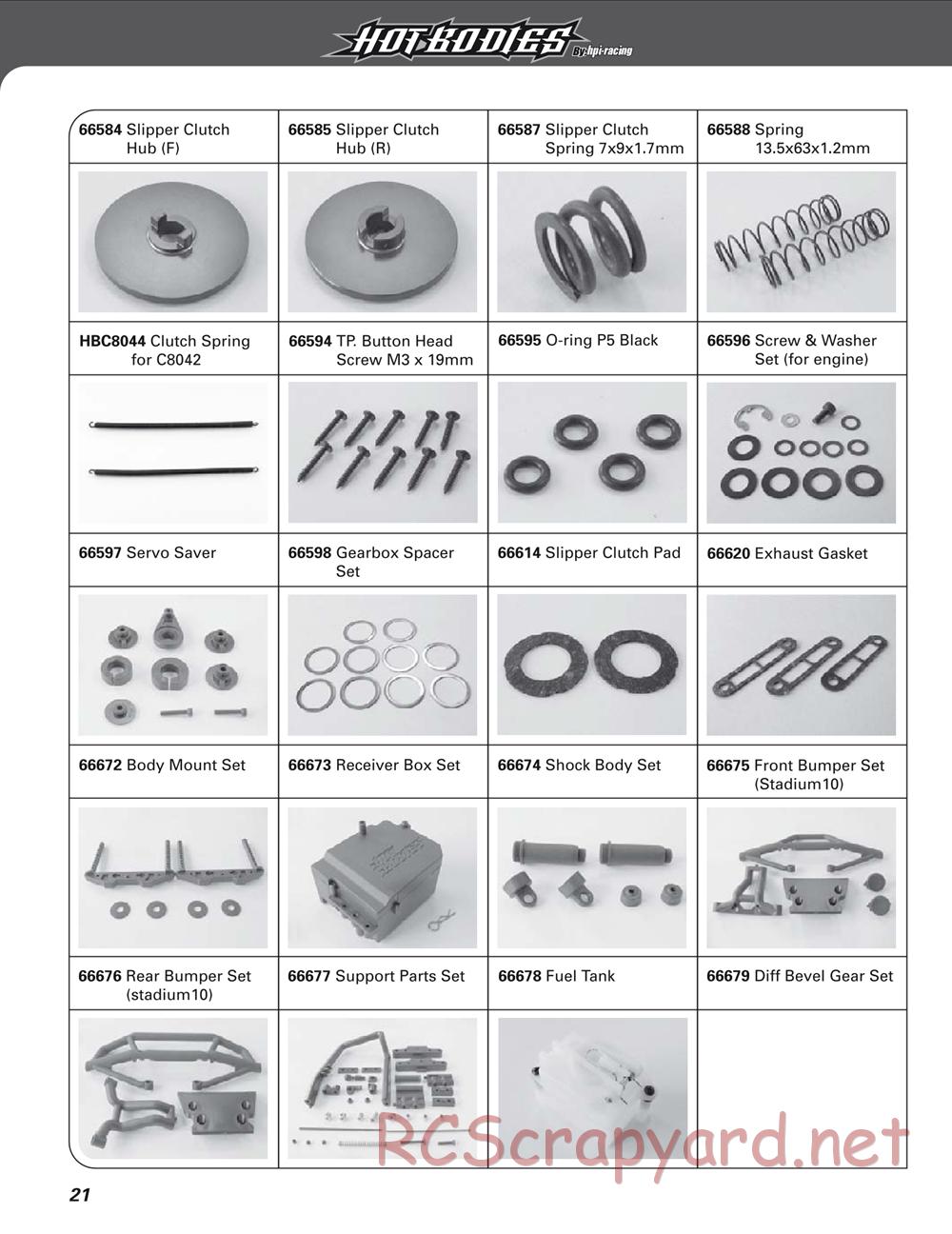 Hot Bodies - Lightning GT10 - Manual - Page 22