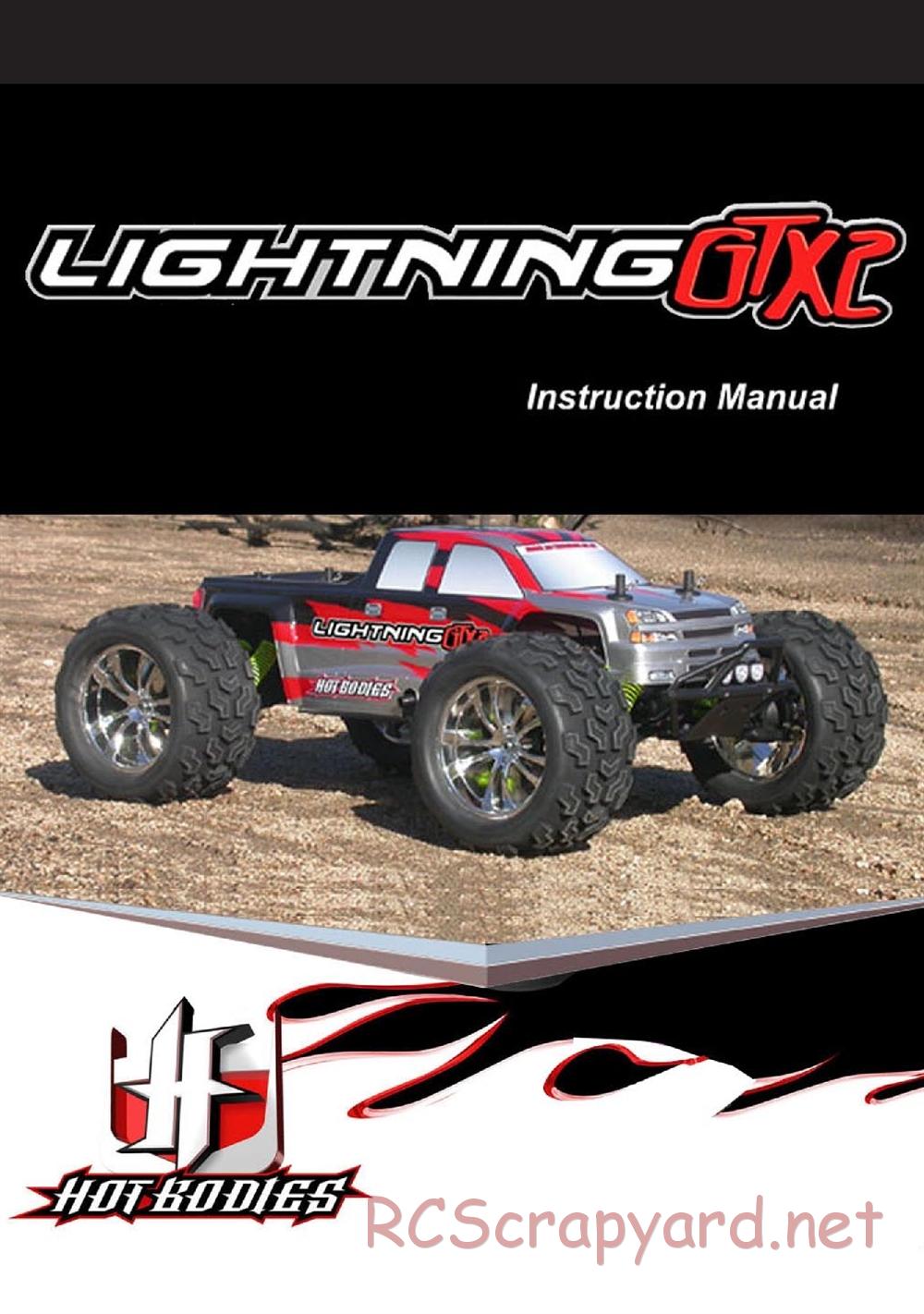 Hot Bodies - Lightning GTX2 - Manual - Page 1