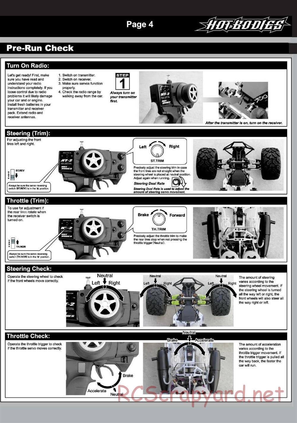 Hot Bodies - Lightning GTX2 - Manual - Page 5