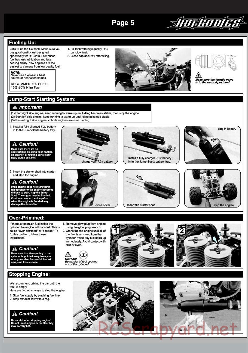 Hot Bodies - Lightning GTX2 - Manual - Page 6