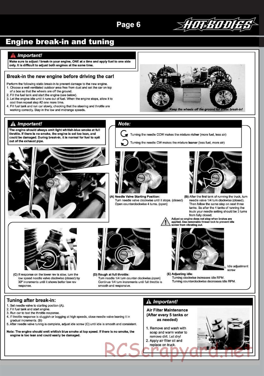 Hot Bodies - Lightning GTX2 - Manual - Page 7