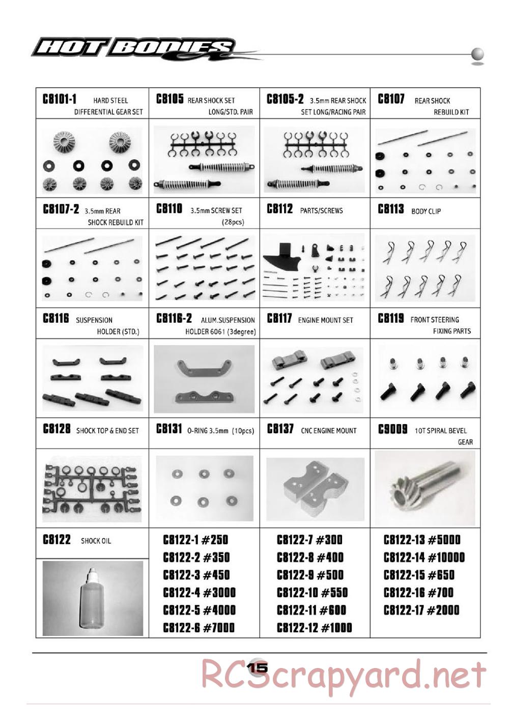 Hot Bodies - Lightning GTX2 - Manual - Page 16