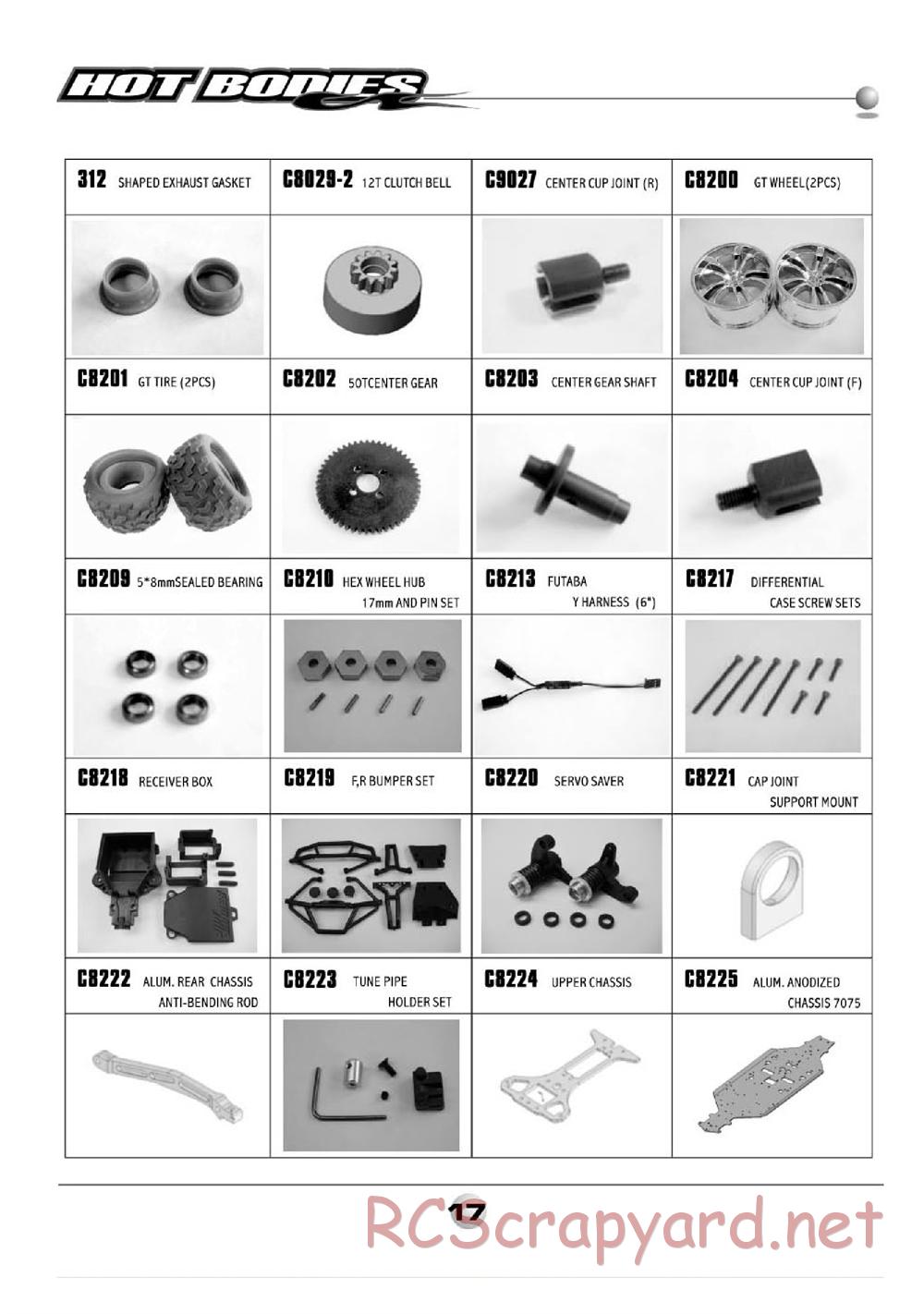 Hot Bodies - Lightning GTX2 - Manual - Page 18