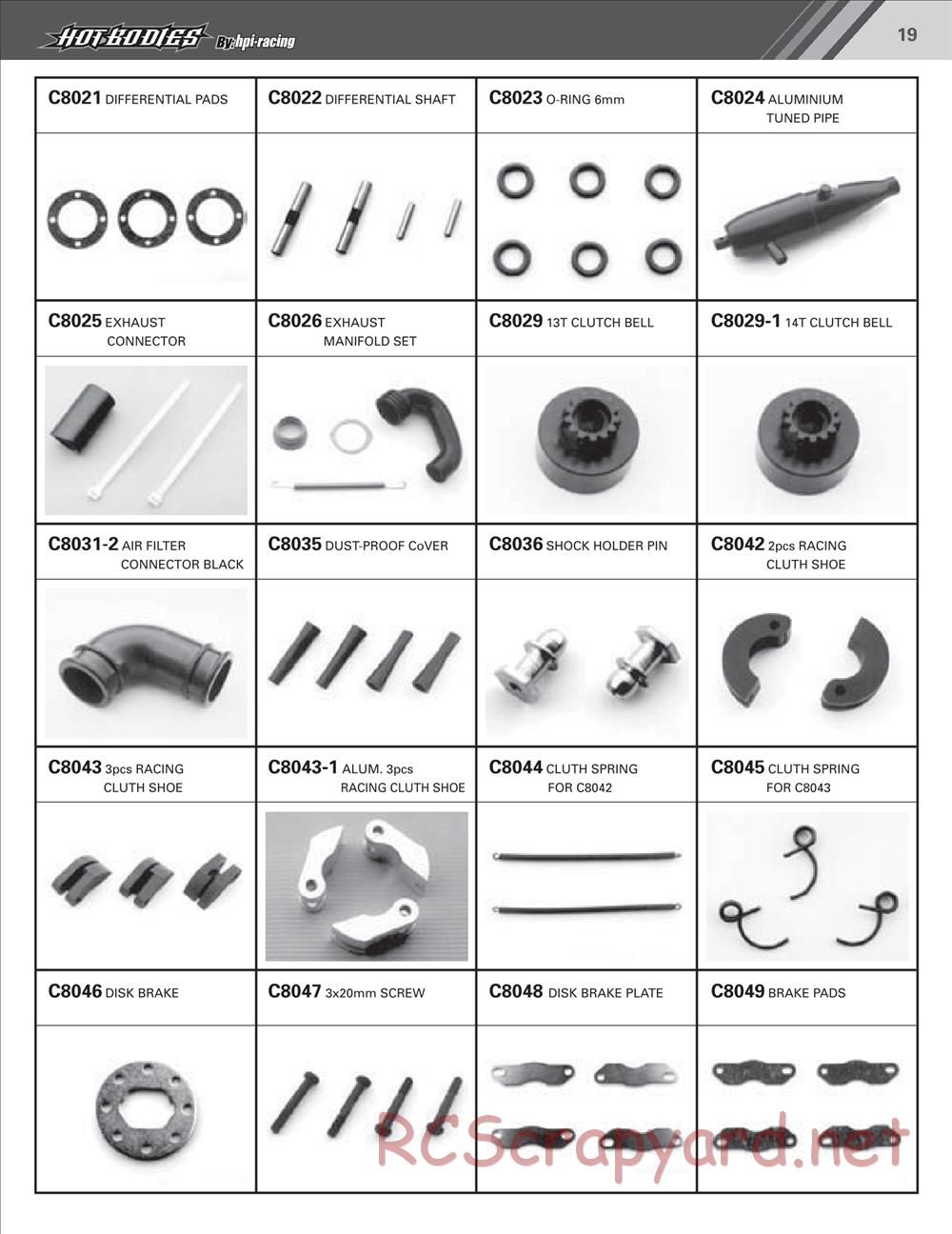 Hot Bodies - Lightning Stadium RR / Pro / Pro R - Manual - Page 20