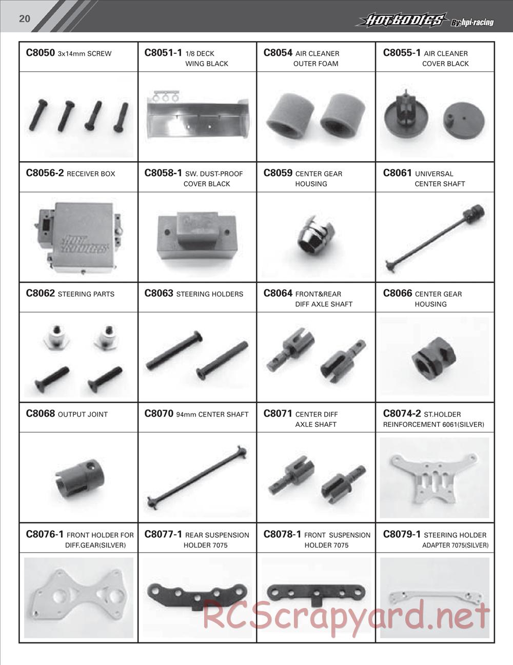 Hot Bodies - Lightning Stadium RR / Pro / Pro R - Manual - Page 21