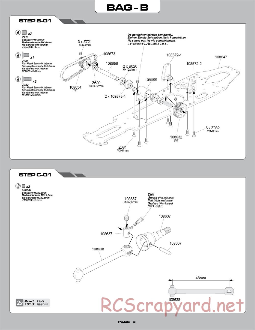 Hot Bodies - R10 Touring Car - Manual - Page 8