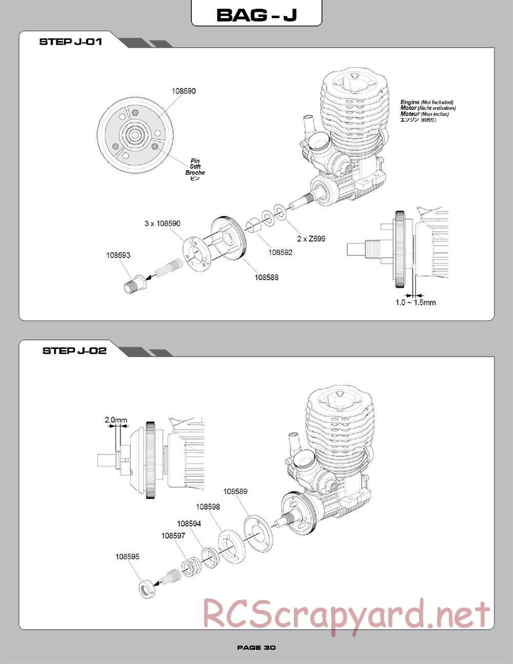 Hot Bodies - R10 Touring Car - Manual - Page 30