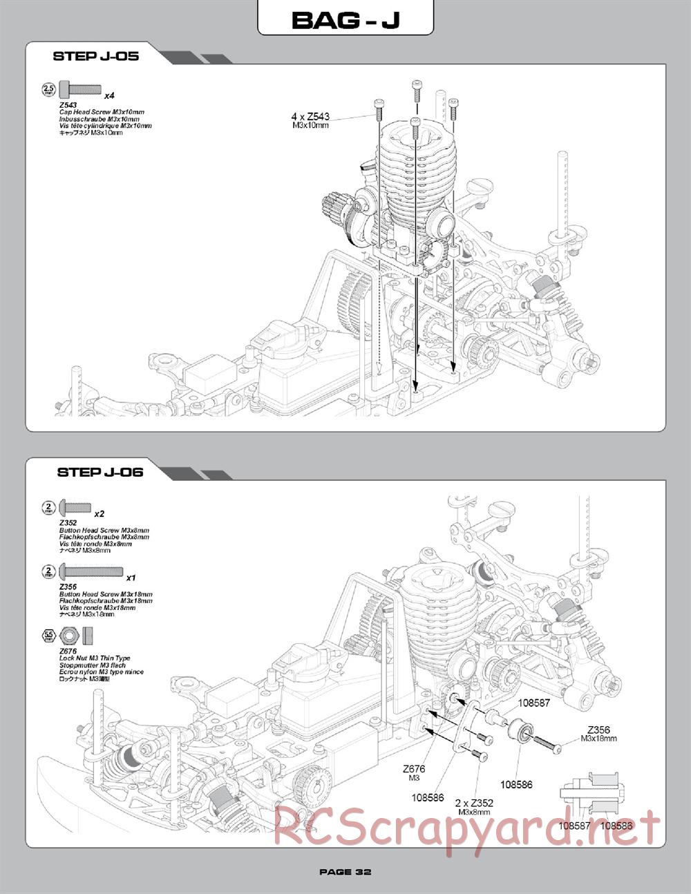 Hot Bodies - R10 Touring Car - Manual - Page 32