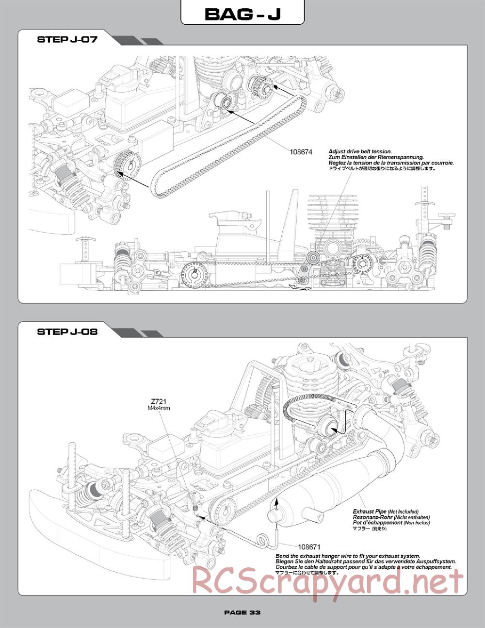 Hot Bodies - R10 Touring Car - Manual - Page 33