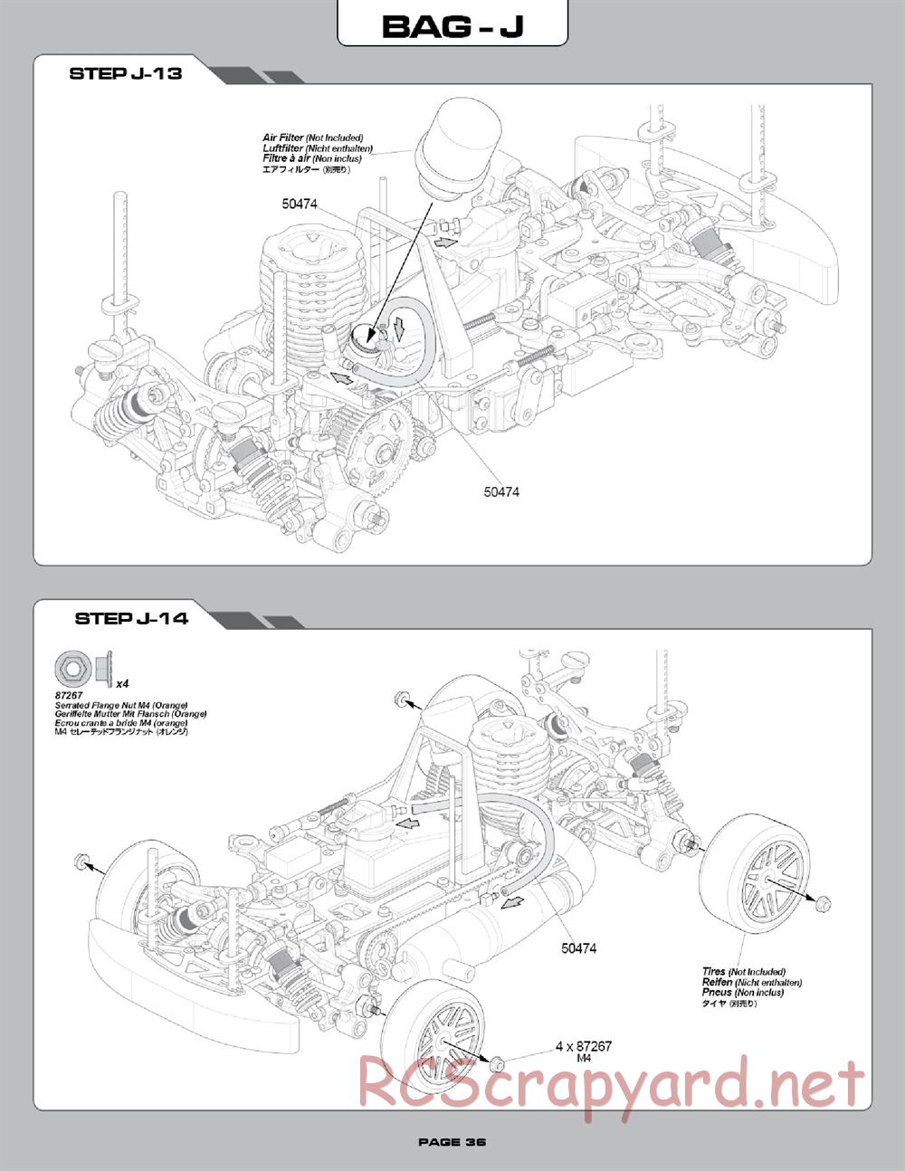 Hot Bodies - R10 Touring Car - Manual - Page 36