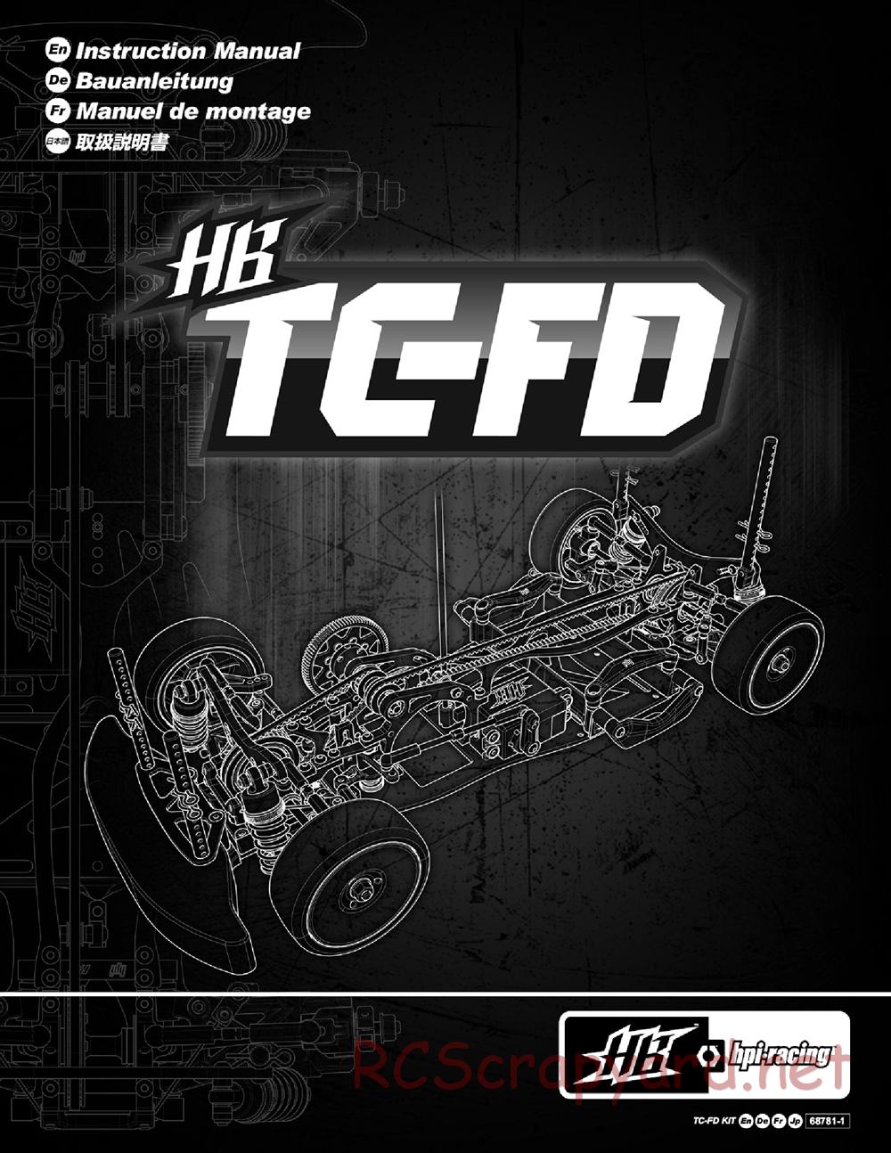Hot Bodies - TC-FD - Manual - Page 1