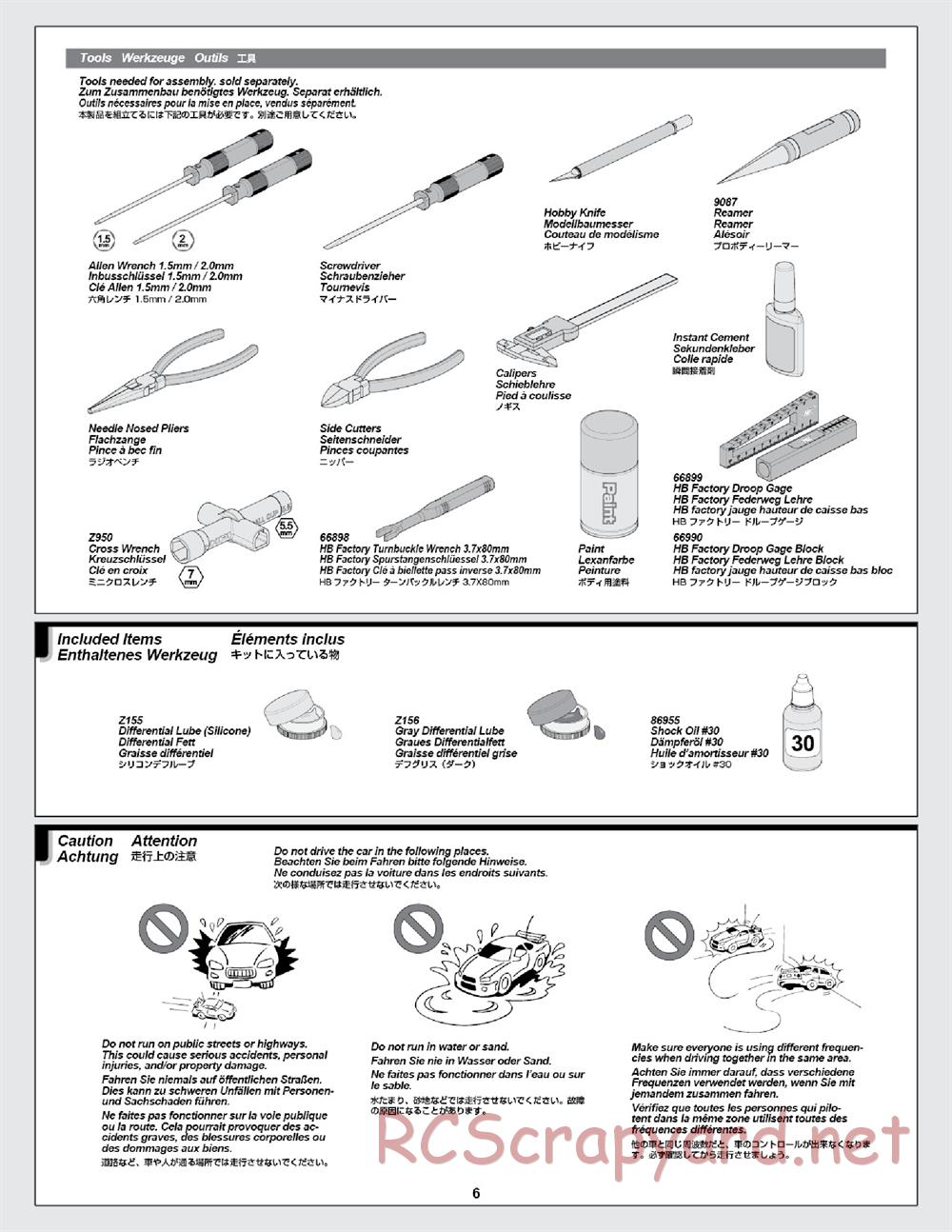 Hot Bodies - TC-FD - Manual - Page 6