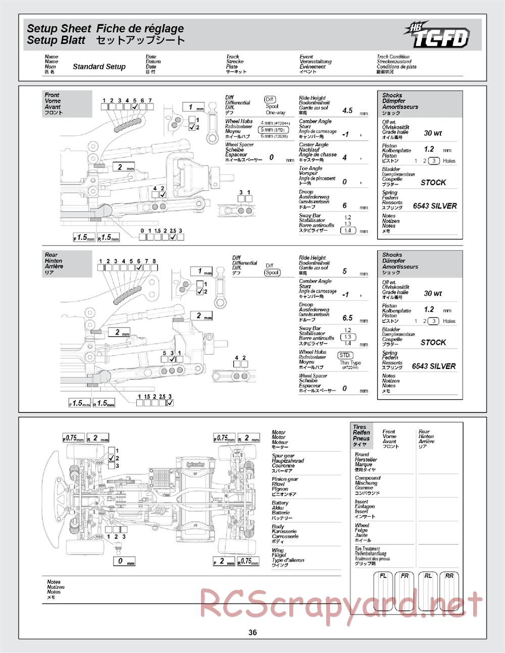 Hot Bodies - TC-FD - Manual - Page 36